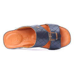 Luxury Arabic Sandals with Center Buckles + Dimond Stich