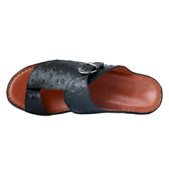 Luxury Arabic Sandals with Side Buckles Leaf