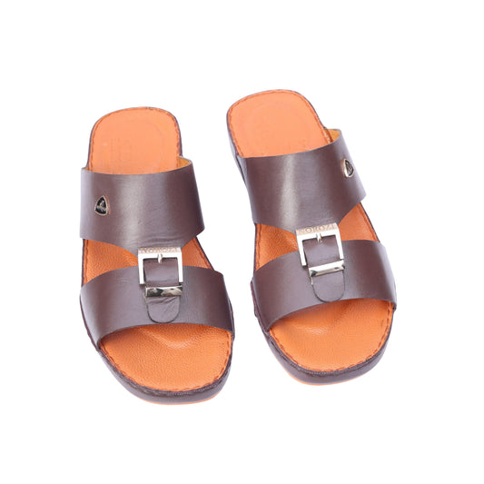 Luxury Arabic Sandals with Center Buckles 