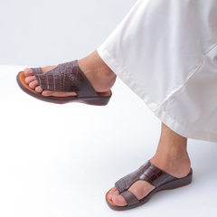 Luxury Arabic Sandals with Leaf | Medicated Socks Edition