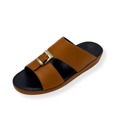Luxury Arabic Sandals with Center Buckles