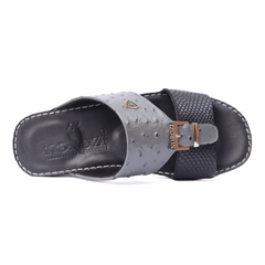 Luxury Arabic Sandals with Center Buckles | Medicated Socks Edition