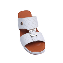 Luxury Arabic Sandals with Center Buckles | Medicated Socks Edition