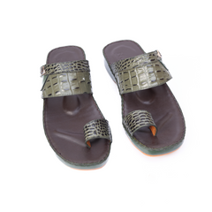 Luxury Arabic Sandals with Center Buckles | Medicated Socks Edition