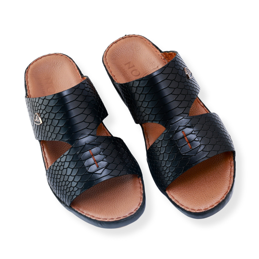 Signature Luxury Arabic Sandals with Center Tie