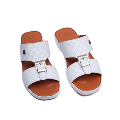 Luxury Arabic Sandals with Center Buckles | Medicated Socks Edition