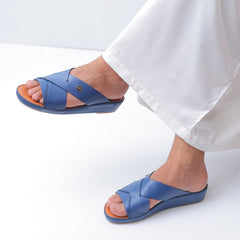 Luxury Arabic Sandals with Zig Zag
