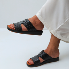 Luxury Arabic Sandals with Crown