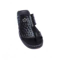 Luxury Arabic Sandals with Side Tie Leaf