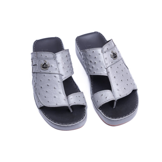 Luxury Arabic Sandals with Side Tie Leaf