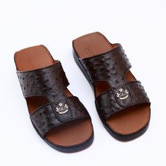 Luxury Arabic Sandals with Center Buckles 