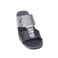 Luxury Arabic Sandals with Center Buckles | Medicated Socks Edition