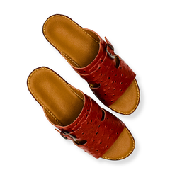 Luxury Arabic Sandals with Side Buckles