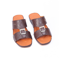Luxury Arabic Sandals with Center Buckles | Medicated Socks Edition