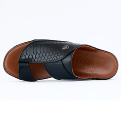 Luxury Arabic Sandals with Side Strip Leaf