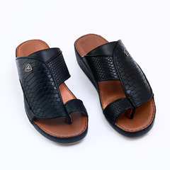Luxury Arabic Sandals with Side Strip Leaf