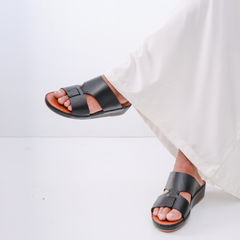 Luxury Arabic Sandals with Center Tie 