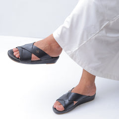 Luxury Arabic Sandals with Zig Zag