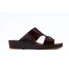 526-NR- Brown Premium Arabic Sandal for Men