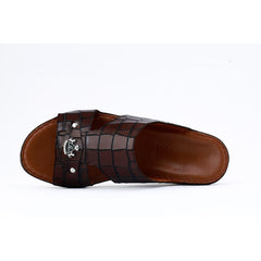 526-NR- Brown Premium Arabic Sandal for Men