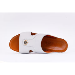 527-NR- White Premium Arabic Sandal for Men