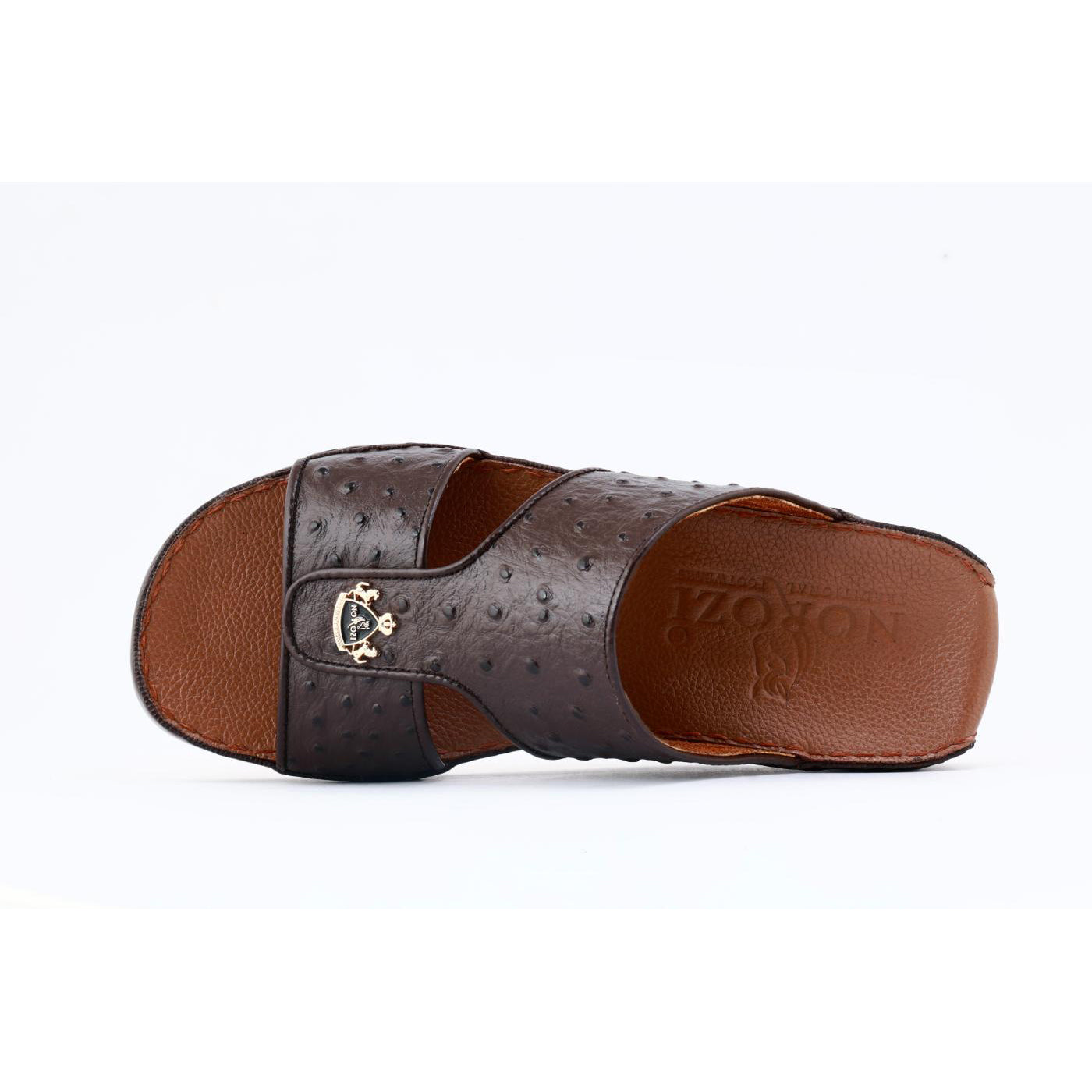 528-NR- Brown Premium Arabic Sandal for Men
