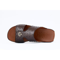 528-NR- Brown Premium Arabic Sandal for Men