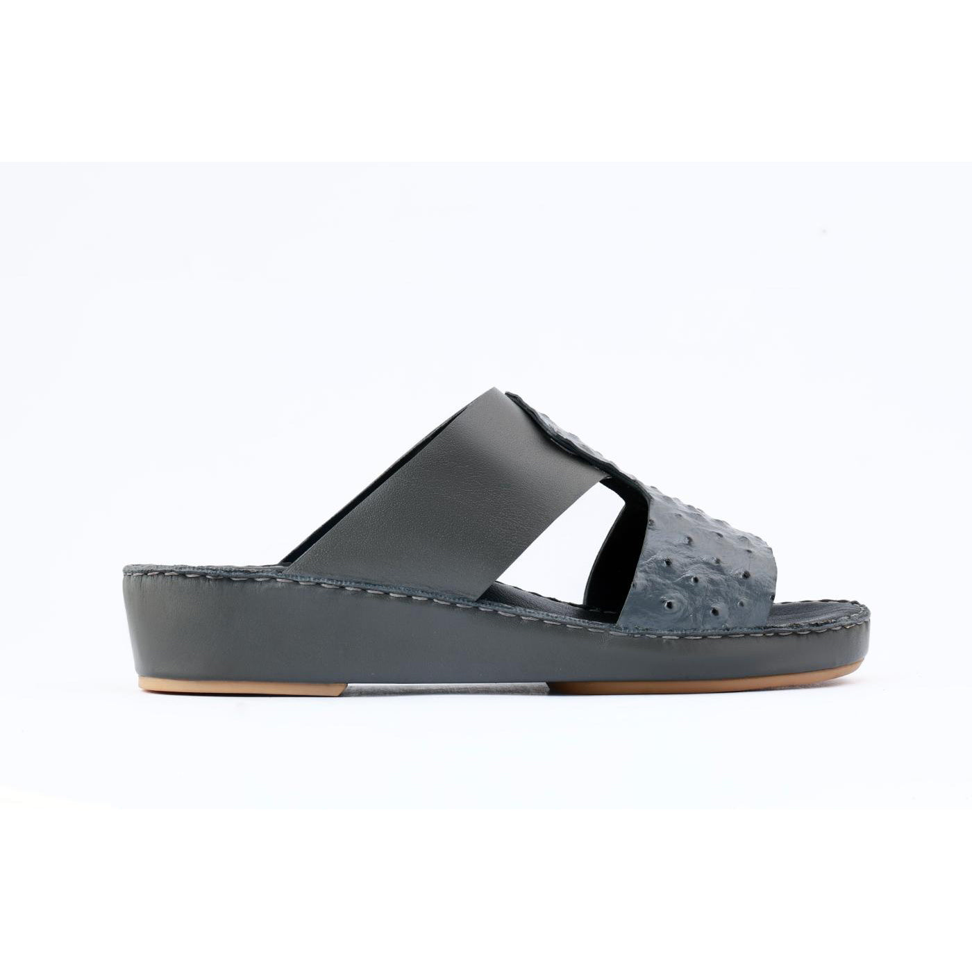 531-NR- Silver Premium Arabic Sandal for Men