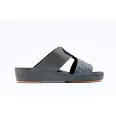 531-NR- Silver Premium Arabic Sandal for Men
