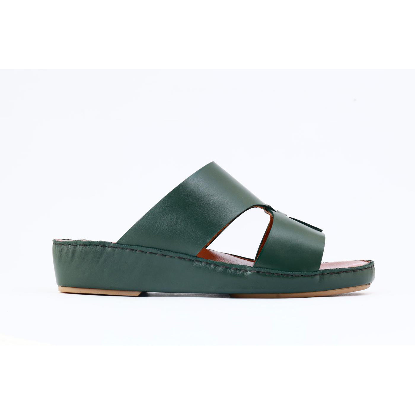 532-NR- Green Premium Arabic Sandal for Men