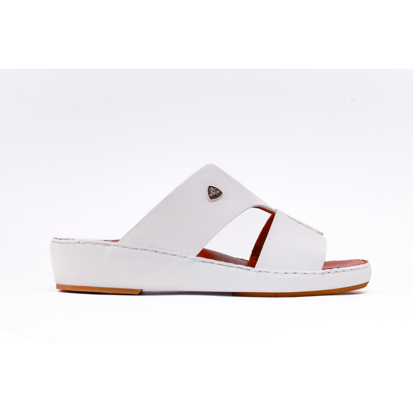 533-NR- White Premium Arabic Sandal for Men
