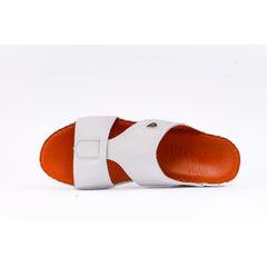 533-NR- White Premium Arabic Sandal for Men