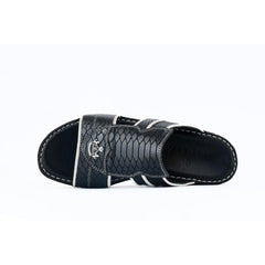 534-NR- Blue Premium Arabic Sandal for Men