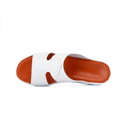 539-NR- White Premium Arabic Sandal for Men