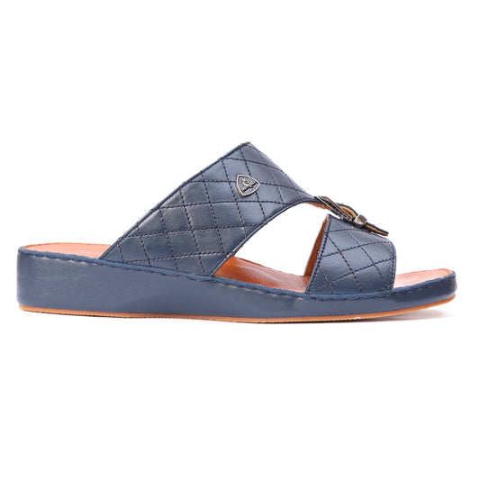 Luxury Arabic Sandals with Center Buckles + Dimond Stich