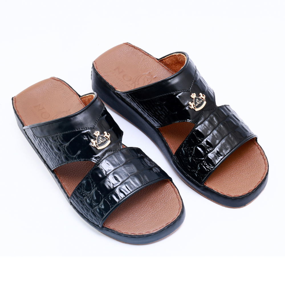 Signature  Luxury Arabic Sandals with Center Buckles&