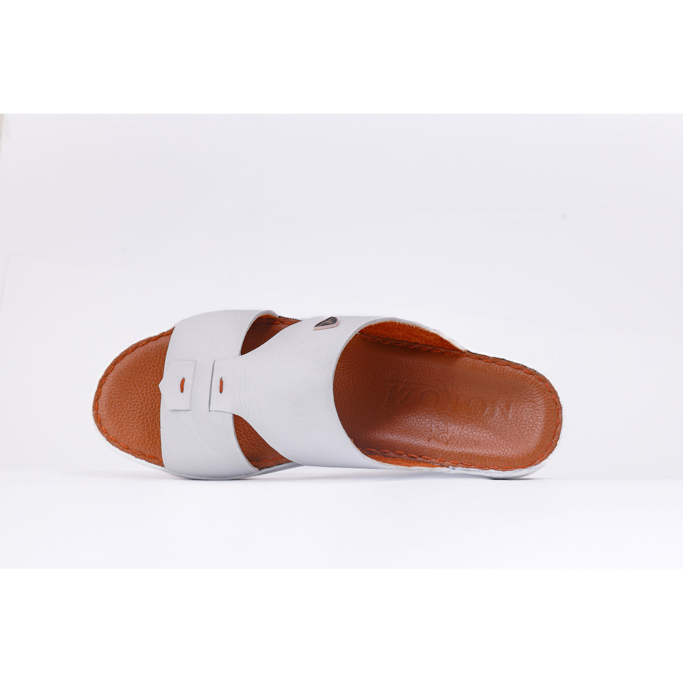505-NR- White Premium Arabic Sandal for Men