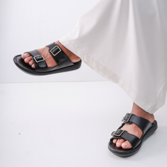 Luxury Arabic Sandals with Double Side Buckles&nbsp;