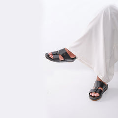 510-NR- Blue Premium Arabic Sandal for Men