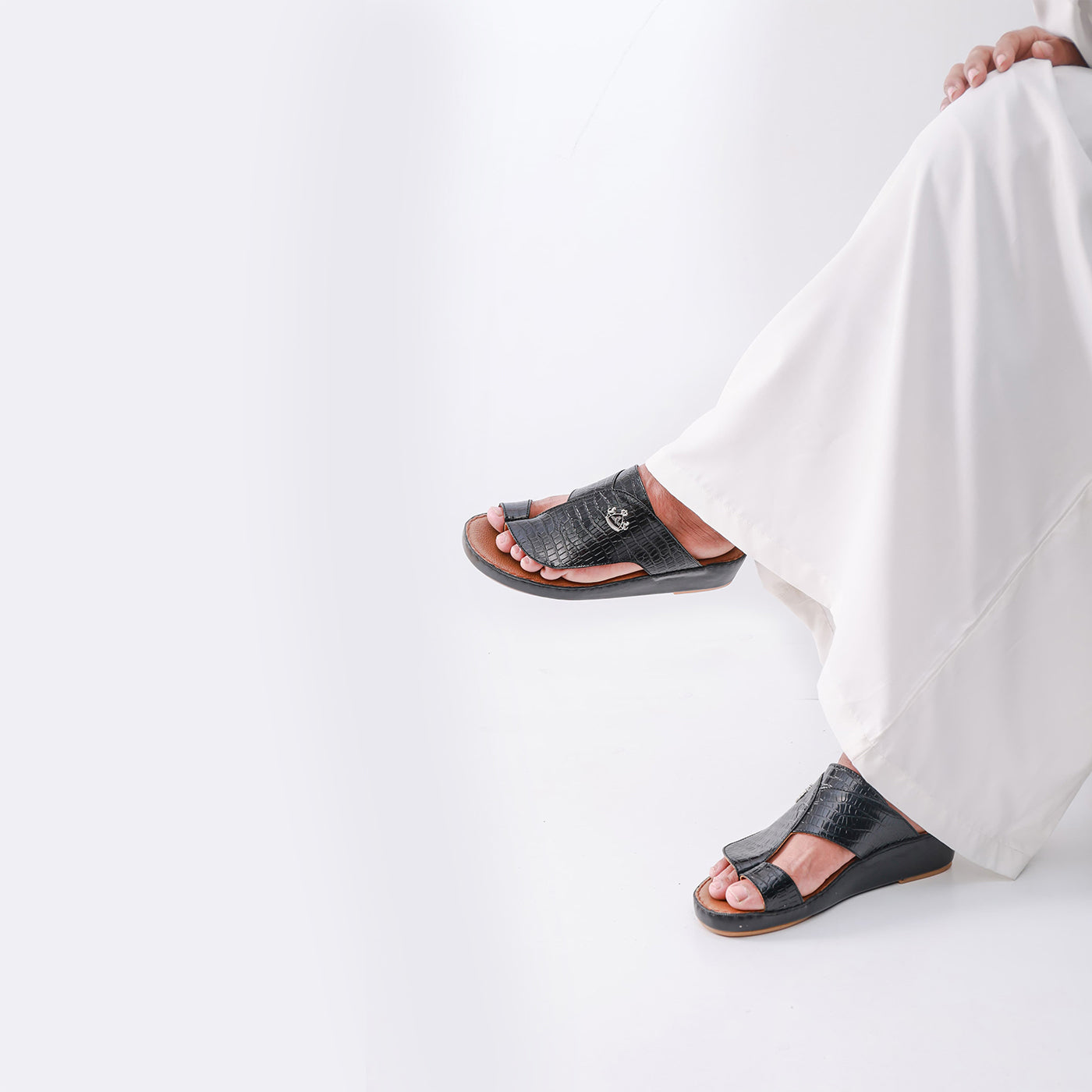 530-NR- Blue Premium Arabic Sandal for Men