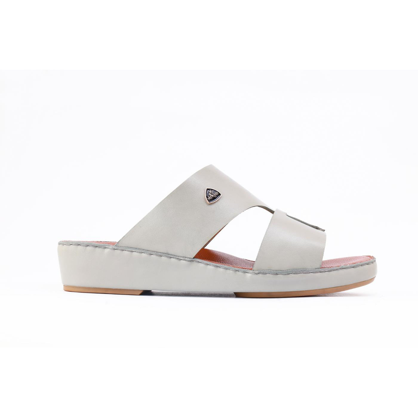 549-NR- White Premium Arabic Sandal for Men