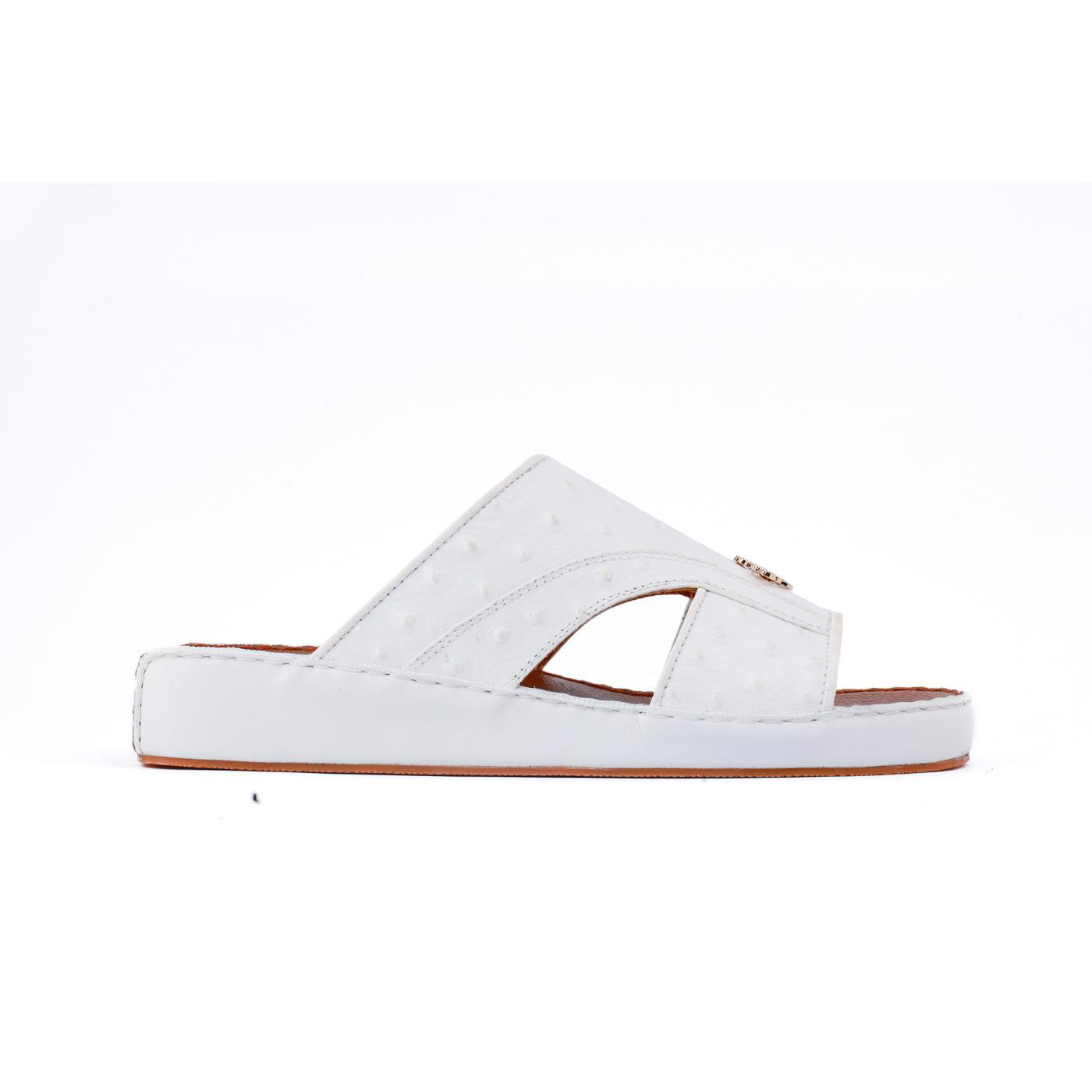 550-NR- White Premium Arabic Sandal for Men