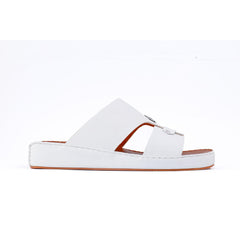 551-NR- White Premium Arabic Sandal for Men