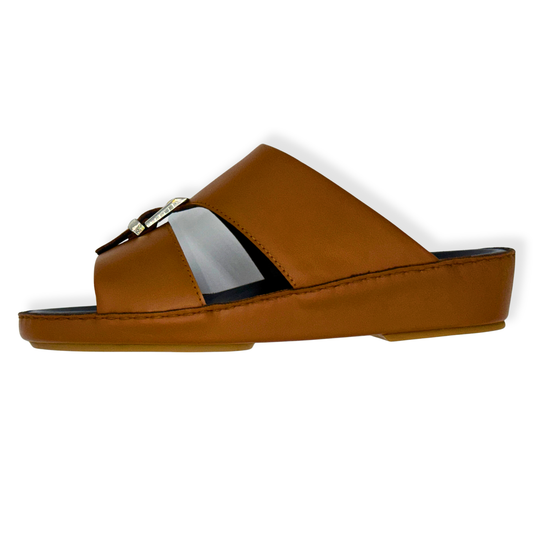 Luxury Arabic Sandals with Center Buckles
