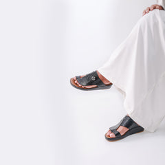 530-NR- Blue Premium Arabic Sandal for Men