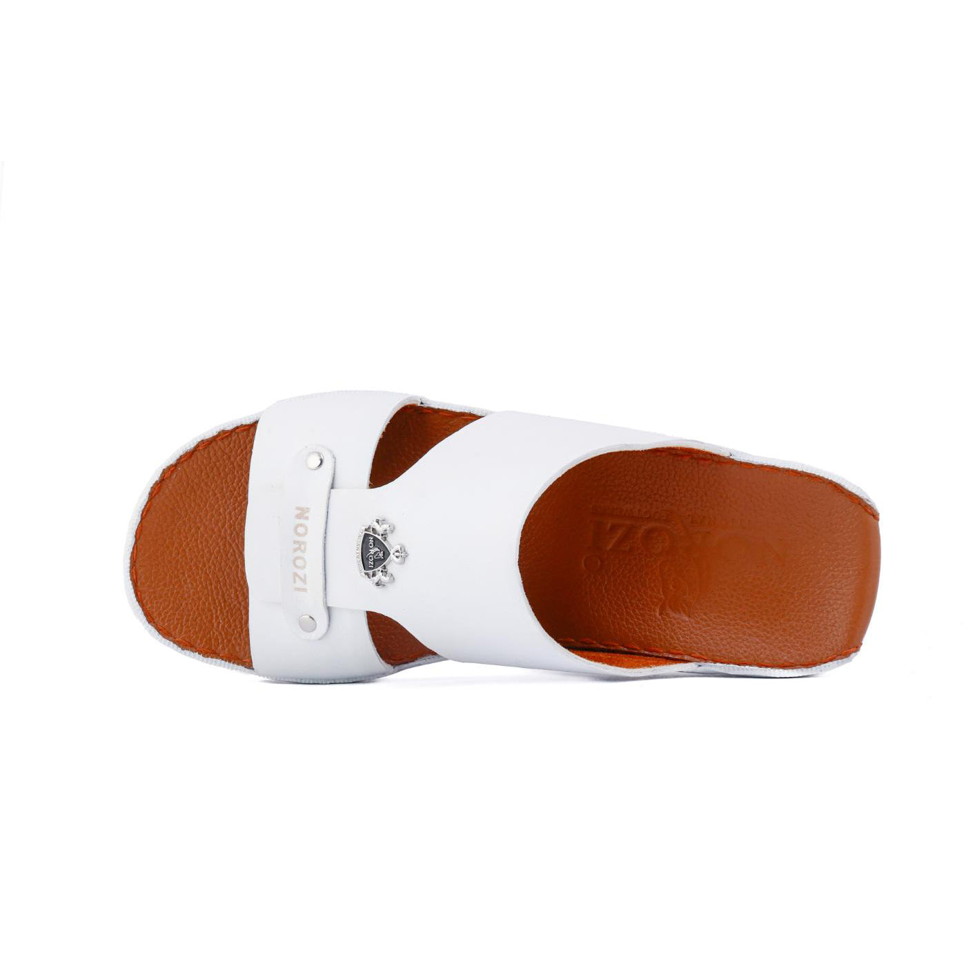551-NR- White Premium Arabic Sandal for Men