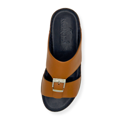 Luxury Arabic Sandals with Center Buckles