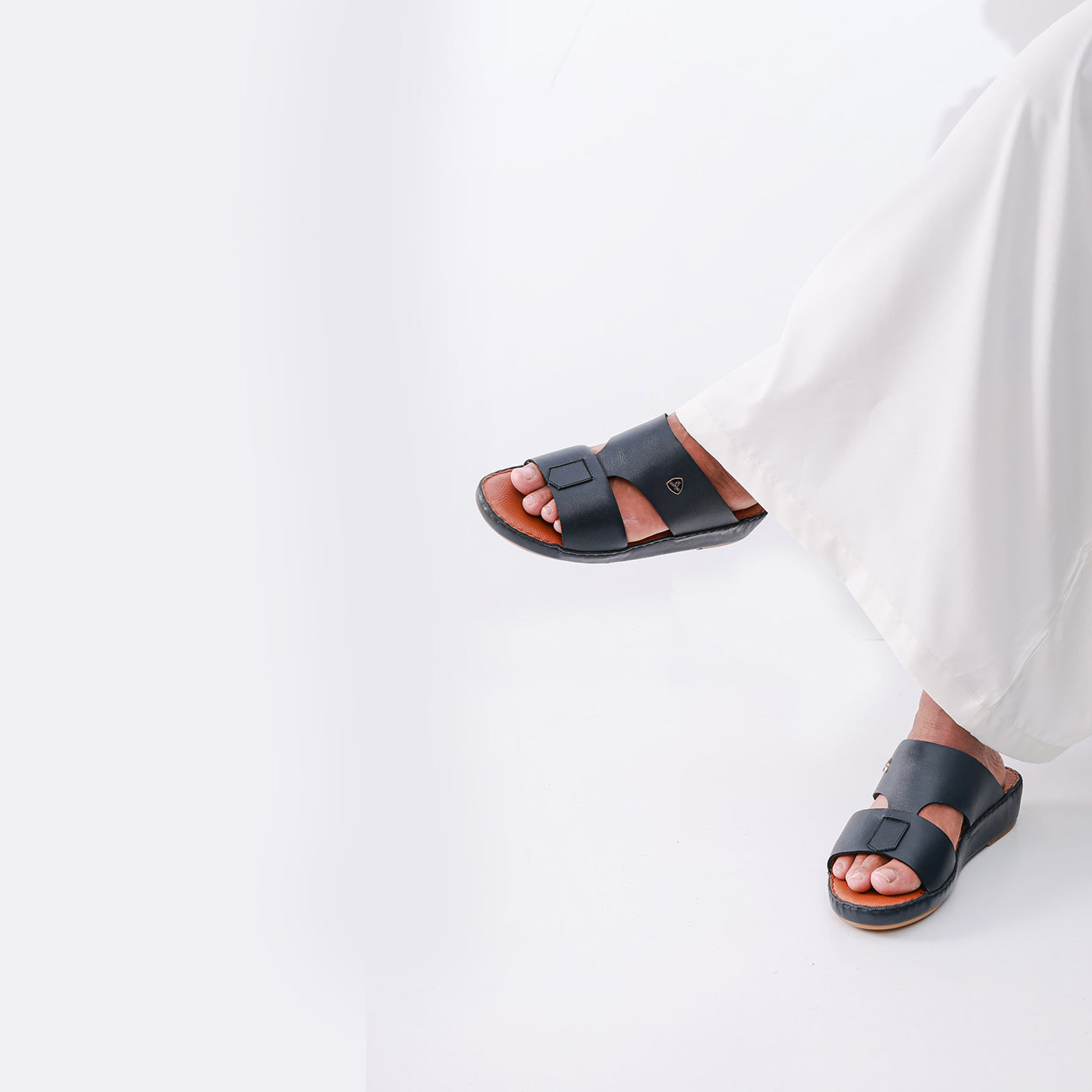 542-NR- Blue Premium Arabic Sandal for Men