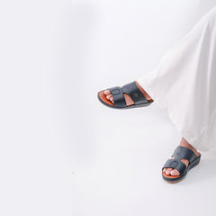 506-NR- Blue Premium Arabic Sandal for Men