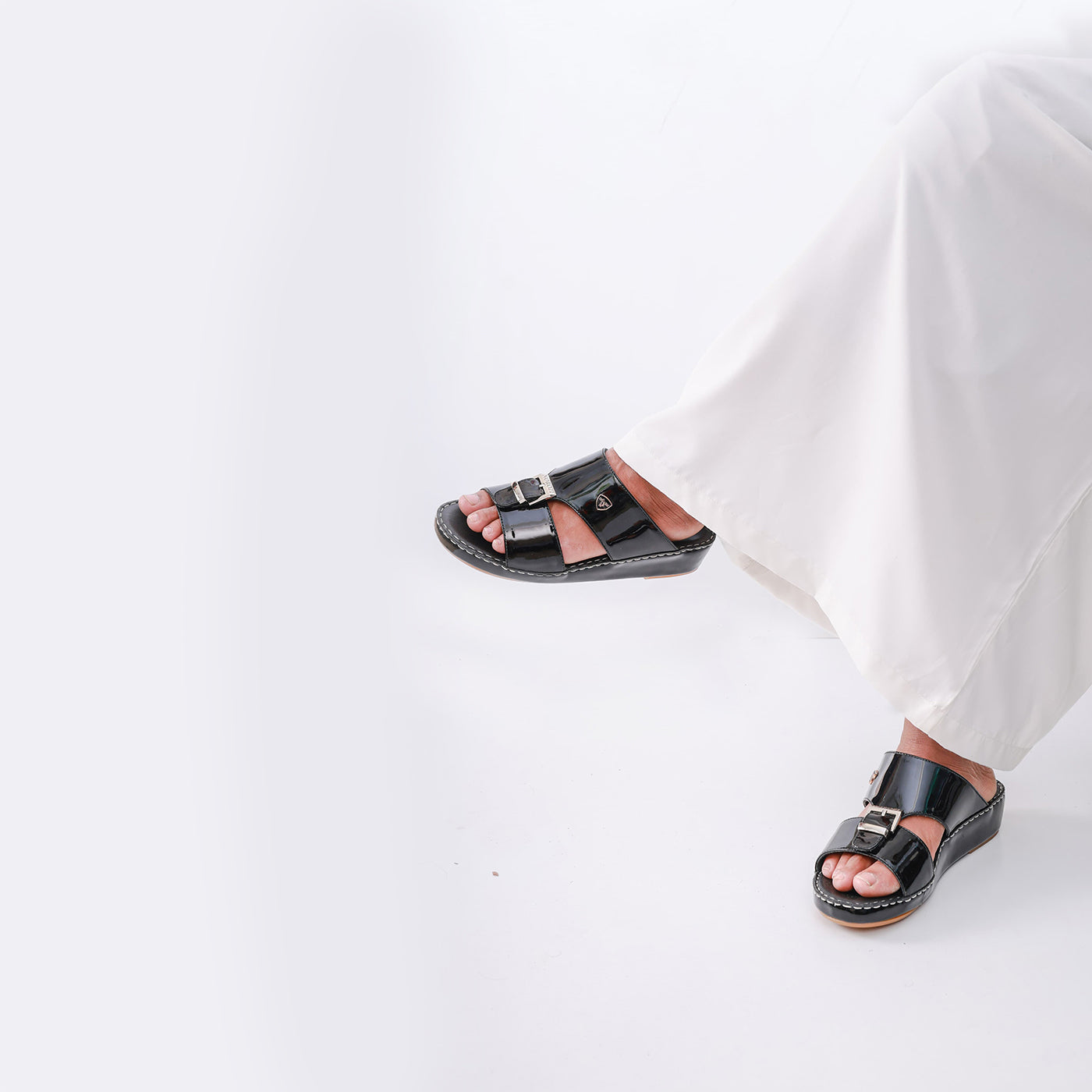 523-NR- Blue Premium Arabic Sandal for Men